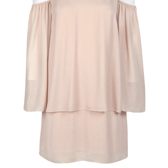 Laundry By Shelli Segal Cold Shoulder Halter Dress - Picture 2 of 4